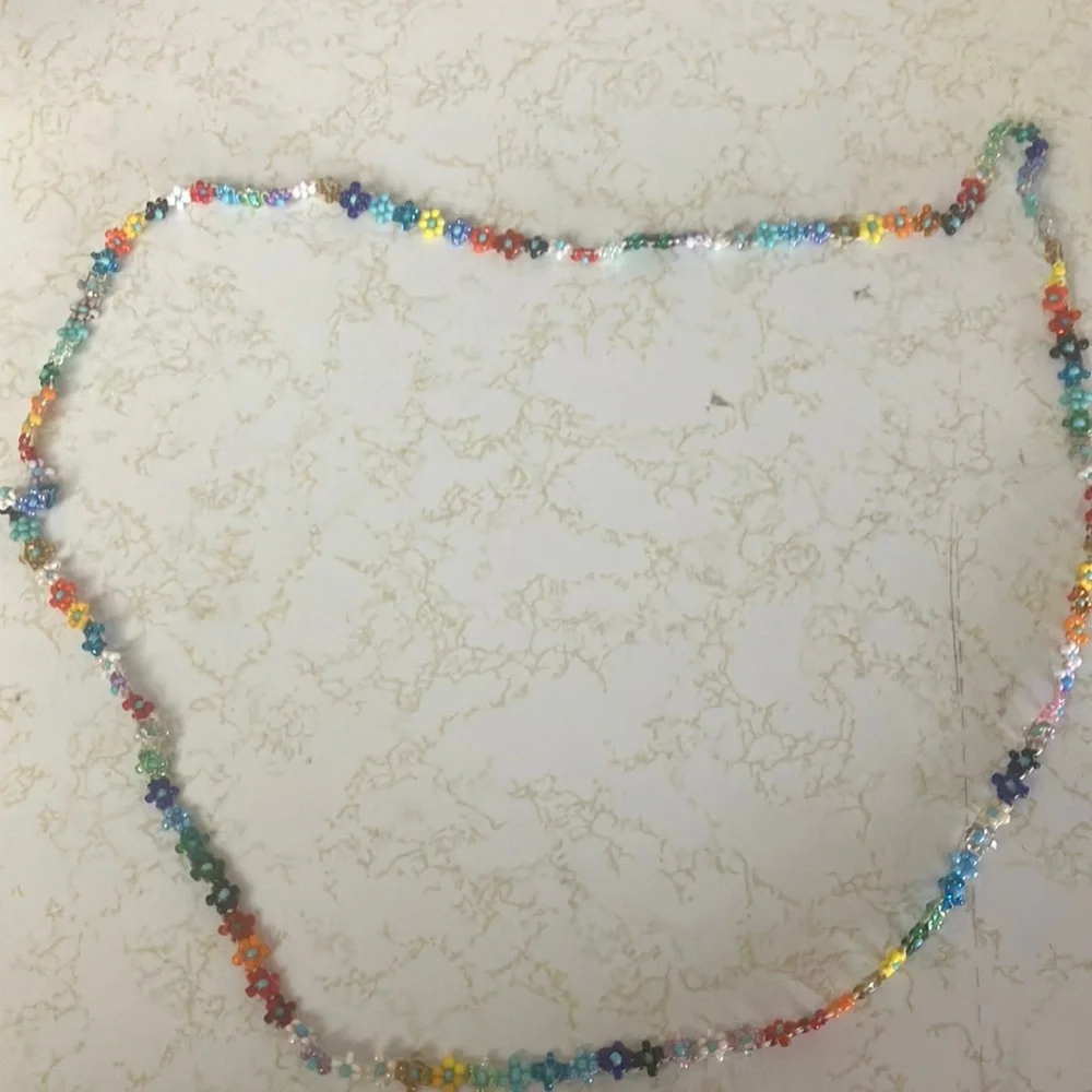 FINAL MARKDOWN Boho look Colorful Beaded Necklace